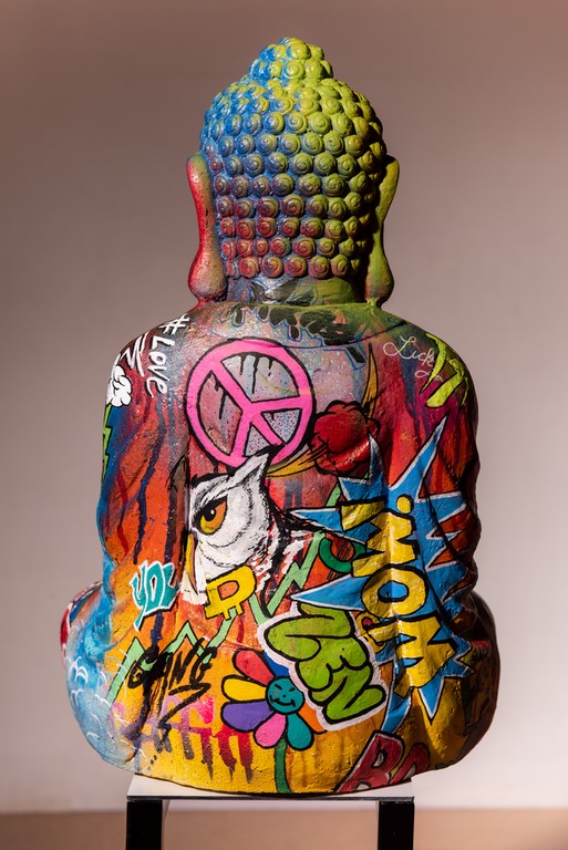 Bouddha street Art Wttrwulghe Xavier