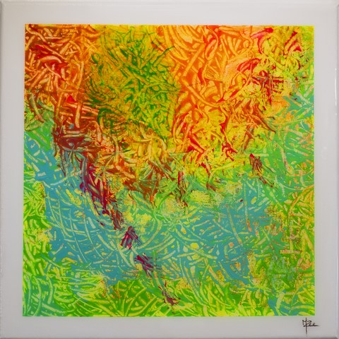 Compositio abstraite de Peggy-Lee Mensen