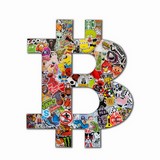 Bitcoin pop art de Peggy-Lee Mensen
