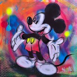Mickey Street Art de Wttrwulghe Xavier
